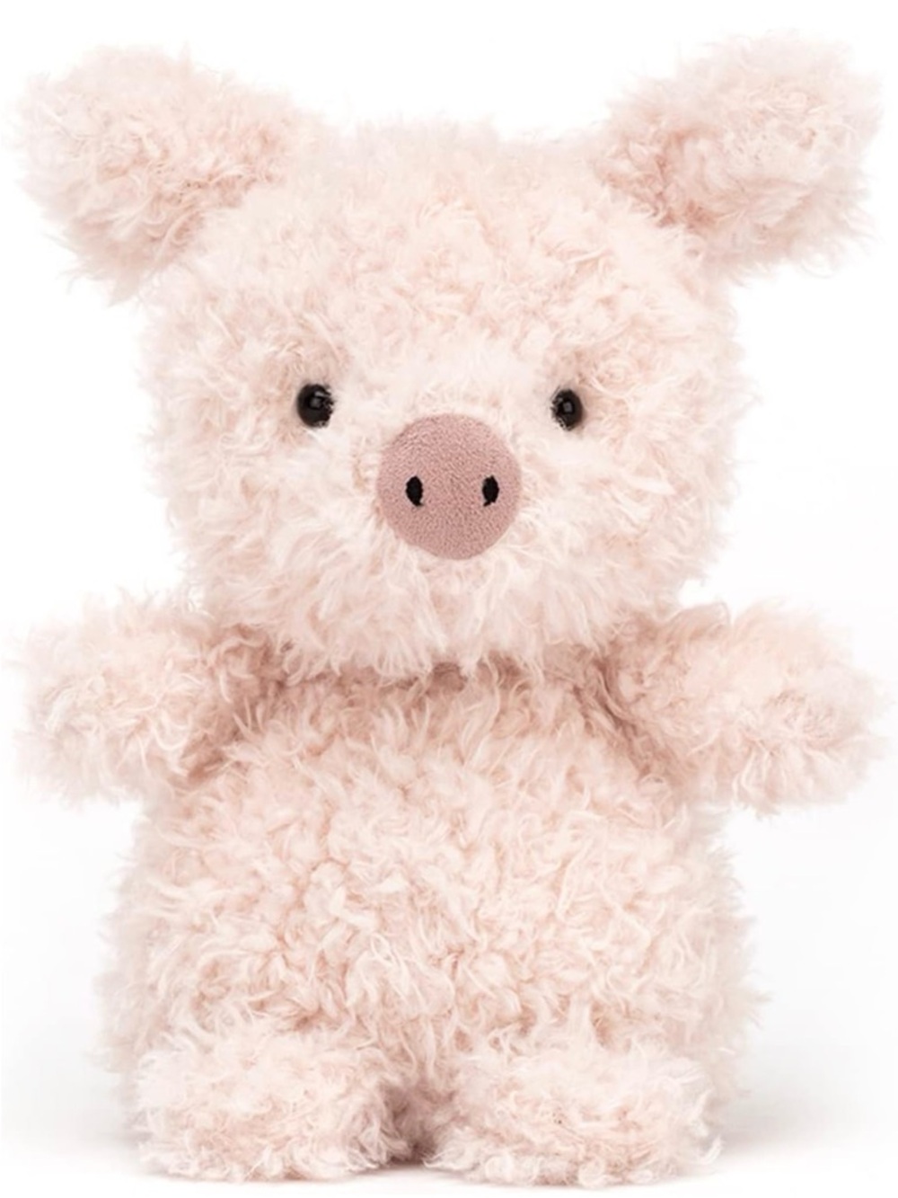 Jellycat Plush Pink Curly Pig Stuffed Animal